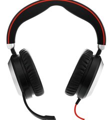 Jabra Evolve 80 UC Duo Black hind ja info | Kõrvaklapid | hansapost.ee