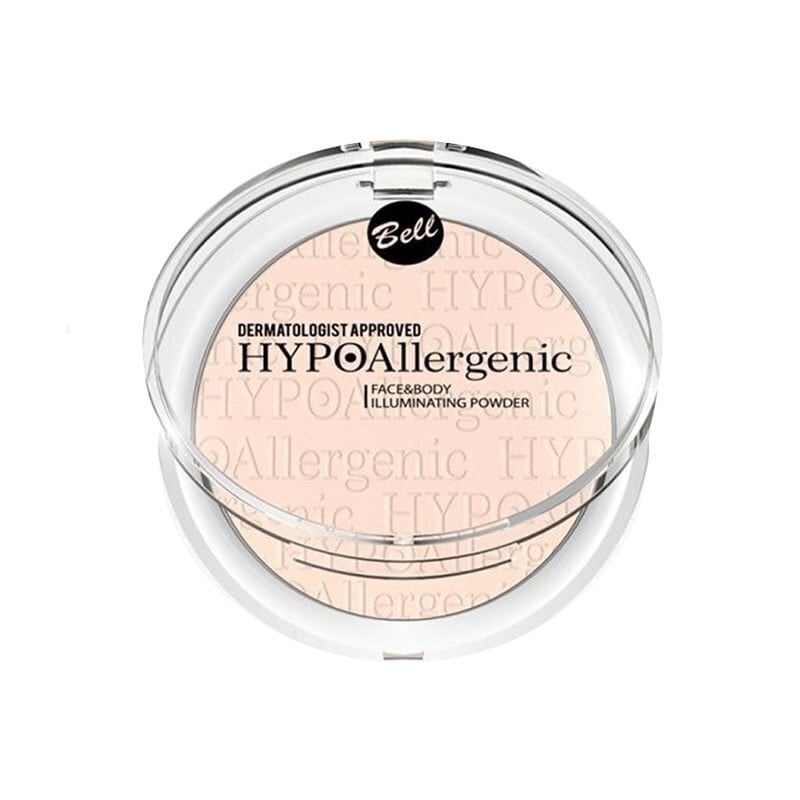 Kirgastav näo- ja kehapuuder Bell HypoAllergenic Face & Body 6 g, 01 цена и информация | Jumestuskreemid ja puudrid | hansapost.ee