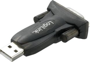 LogiLink - Адаптер USB2.0 RS 9-контактный цена и информация | Адаптеры и USB-hub | hansapost.ee