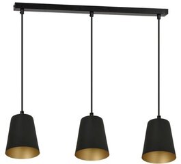 Лампа Emibig MILAGRO 3 BLACK-GOLD цена и информация | Люстры | hansapost.ee