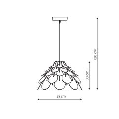 Подвесная лампа Light Prestige Burgo S цена и информация | Потолочный светильник, 38 x 38 x 24 см | hansapost.ee