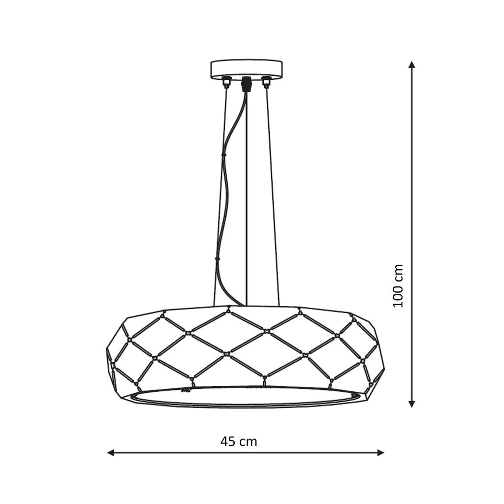 Rippvalgusti Light Prestige Reus White цена и информация | Rippvalgustid | hansapost.ee