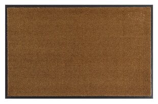 Uksematt Hanse Home Soft & Clean Caramel, 75x150 cm цена и информация | Придверные коврики | hansapost.ee