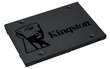 SSD|KINGSTON|240GB|SATA 3.0|TLC|Write speed 350 MBytes/sec|Read speed 500 MBytes/sec|2,5"|TBW 80 TB|MTBF 1000000 hours|SA400S37/240G цена и информация | Sisemised kõvakettad | hansapost.ee