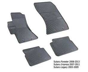 Резиновые коврики Subaru Forester III 2008-2013 цена и информация | Модельные резиновые коврики | hansapost.ee