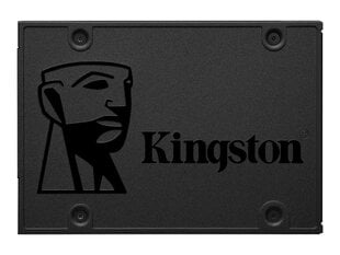 SSD|KINGSTON|480GB|SATA 3.0|TLC|Write speed 450 MBytes/sec|Read speed 500 MBytes/sec|2,5"|TBW 160 TB|MTBF 1000000 hours|SA400S37/480G hind ja info | Sisemised kõvakettad | hansapost.ee