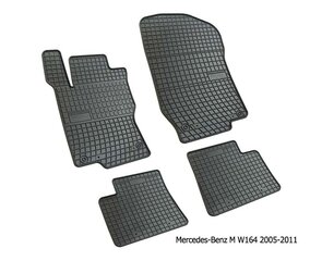 Набор резиновых ковриков Mercedes-Benz M-Class II W164 2005-2011
 цена и информация | Модельные резиновые коврики | hansapost.ee