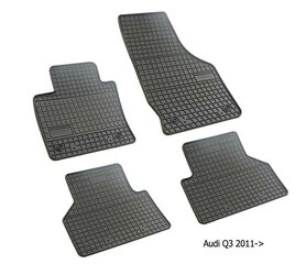 Резиновые коврики AUDI Q3 2011--> цена и информация | Модельные резиновые коврики | hansapost.ee