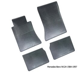 Набор резиновых ковриков Mercedes-Benz W 124 1984-1997
 цена и информация | Модельные резиновые коврики | hansapost.ee