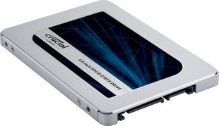 SSD|CRUCIAL|MX500|2TB|SATA 3.0|TLC|Write speed 510 MBytes/sec|Read speed 560 MBytes/sec|2,5"|MTBF 1800000 hours|CT2000MX500SSD1 цена и информация | Внутренние жёсткие диски (HDD, SSD, Hybrid) | hansapost.ee