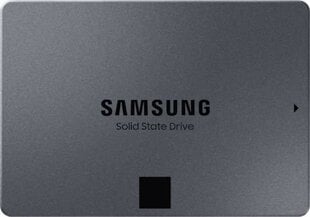 SSD|SAMSUNG|870 QVO|1TB|Write speed 530 MBytes/sec|Read speed 560 MBytes/sec|2,5"|TBW 360 TB|MTBF 1500000 hours|MZ-77Q1T0BW цена и информация | Внутренние жёсткие диски (HDD, SSD, Hybrid) | hansapost.ee