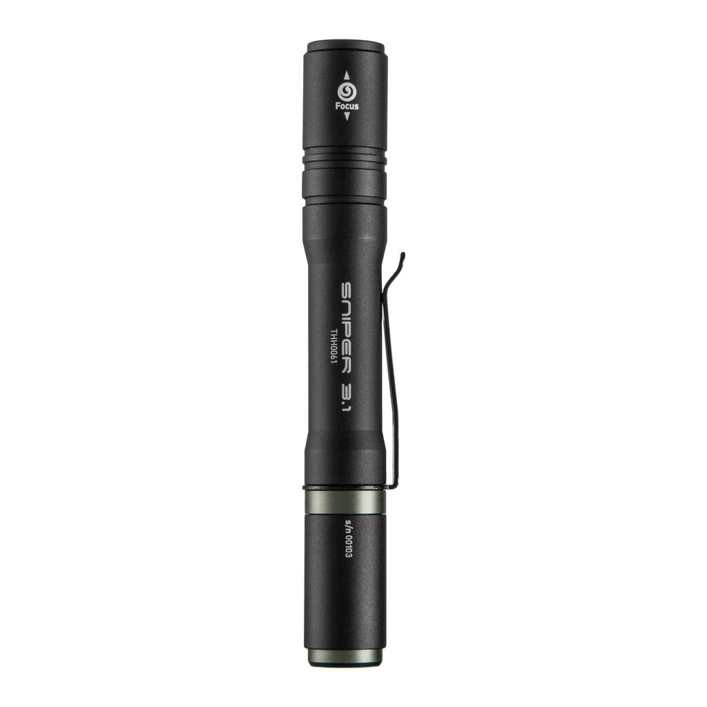 Taskulamp Mactronic 130lm USB-ga laetav fokuseerimise funktsiooniga Sniper 3.1 цена и информация | Taskulambid, pealambid ja prožektorid | hansapost.ee