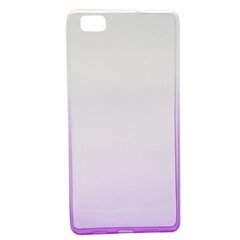 Mocco Gradient Back Case Silicone Case With gradient Color For Samsung J327 Galaxy J3 (2017) Transparent - Purple цена и информация | Чехлы для телефонов | hansapost.ee