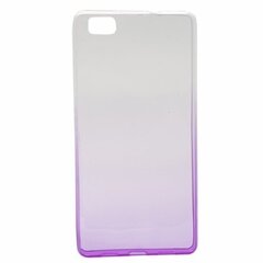 Чехол - крышка Mocco Gradient Back Case Silicone Case With gradient Color для Samsung A320 Galaxy A3 (2017), Прозрачный/Фиолетовый цена и информация | Чехлы для телефонов | hansapost.ee