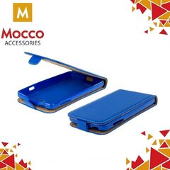 Mocco Kabura Rubber Case Vertical Opens Premium Eco Leather Mouse Huawei P8 Lite (2017) Blue цена и информация | Чехлы для телефонов | hansapost.ee