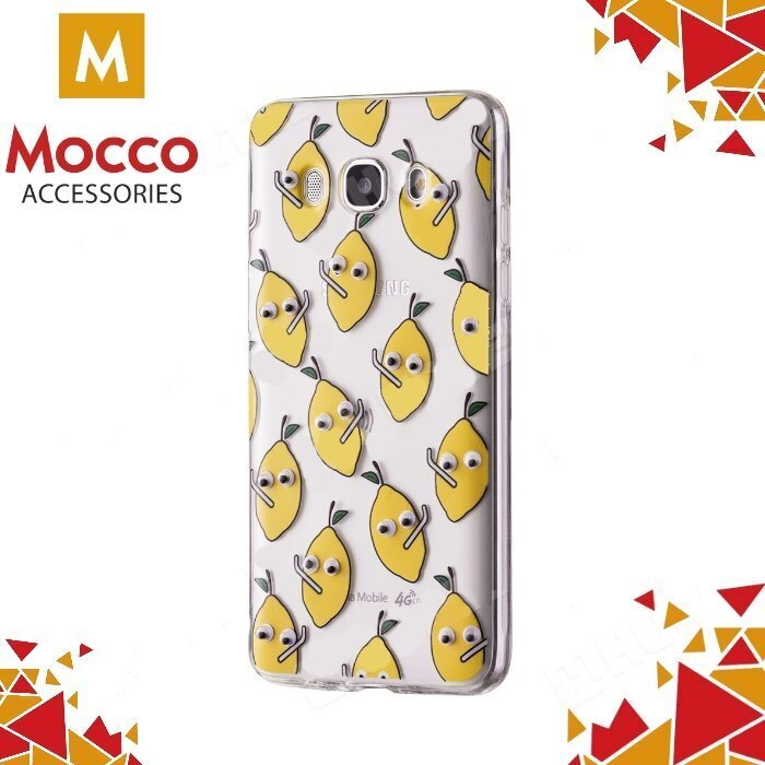 Kaitseümbris Mocco Cartoon Eyes Lemon Back Case, sobib Samsung A320 Galaxy A3 (2017) telefonile цена и информация | Telefonide kaitsekaaned ja -ümbrised | hansapost.ee