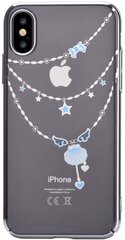 Защитная задняя крышка Devia BRA006305 для Apple iPhone X, прозрачно-серебристая цена и информация | Чехлы для телефонов | hansapost.ee