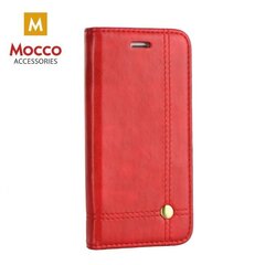 Mocco Smart Focus Book Case For Apple iPhone X Red hind ja info | Telefonide kaitsekaaned ja -ümbrised | hansapost.ee