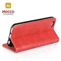 Mocco Smart Focus Book Case For Apple iPhone X Red hind ja info | Telefonide kaitsekaaned ja -ümbrised | hansapost.ee