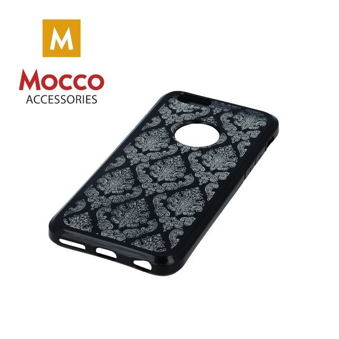 Mocco Ornament Back Case Silicone Case for Samsung J330 Galaxy J3 (2017) Black цена и информация | Telefonide kaitsekaaned ja -ümbrised | hansapost.ee