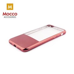 Mocco ElectroPlate Half Silicone Case for Samsung G930 Galaxy S7 Rose Gold цена и информация | Чехлы для телефонов | hansapost.ee