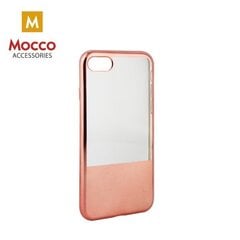 Mocco ElectroPlate Half Silicone Case for Samsung G930 Galaxy S7 Rose Gold hind ja info | Telefonide kaitsekaaned ja -ümbrised | hansapost.ee