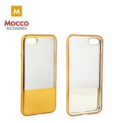 Mocco ElectroPlate Half Silicone Case for Samsung G930 Galaxy S7 Gold цена и информация | Чехлы для телефонов | hansapost.ee