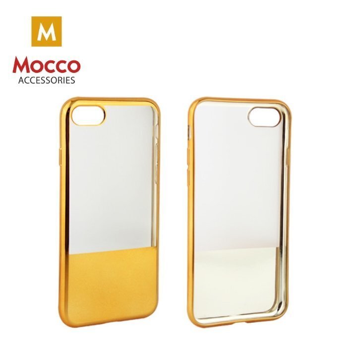 Mocco ElectroPlate Half Silicone Case for Samsung G930 Galaxy S7 Gold hind ja info | Telefonide kaitsekaaned ja -ümbrised | hansapost.ee