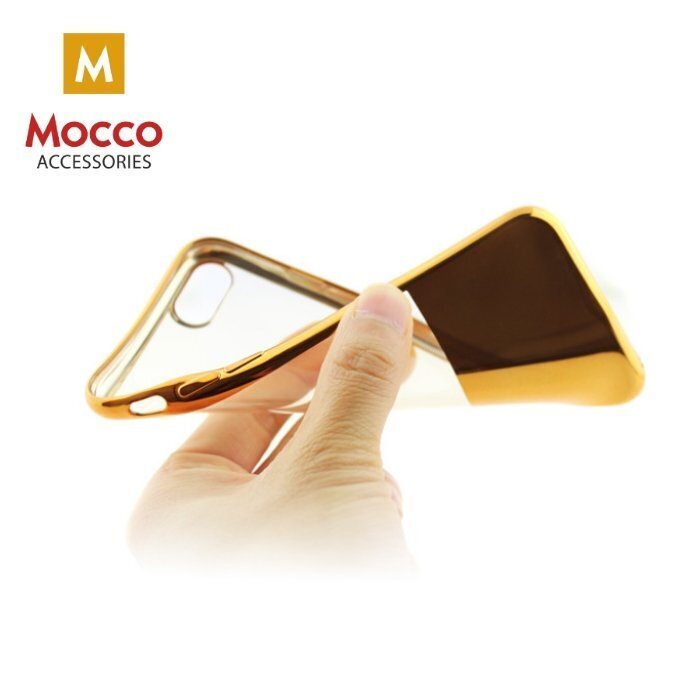 Mocco ElectroPlate Half Silicone Case for Samsung G930 Galaxy S7 Gold цена и информация | Telefonide kaitsekaaned ja -ümbrised | hansapost.ee