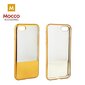 Mocco ElectroPlate Half Silicone Case for Samsung J330 Galaxy J3 (2017) Gold цена и информация | Telefonide kaitsekaaned ja -ümbrised | hansapost.ee