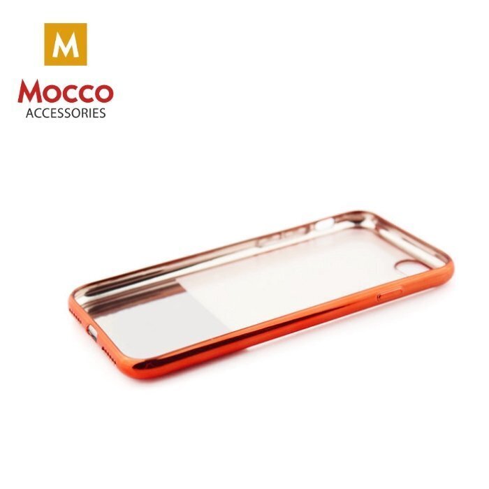 Mocco ElectroPlate Half Silicone Case for Samsung J330 Galaxy J3 (2017) Red hind ja info | Telefonide kaitsekaaned ja -ümbrised | hansapost.ee