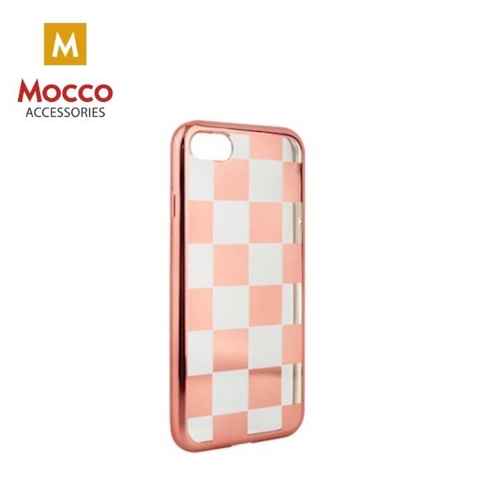 Mocco ElectroPlate Chess Silicone Case for Samsung J330 Galaxy J3 (2017) Rose Gold hind ja info | Telefonide kaitsekaaned ja -ümbrised | hansapost.ee