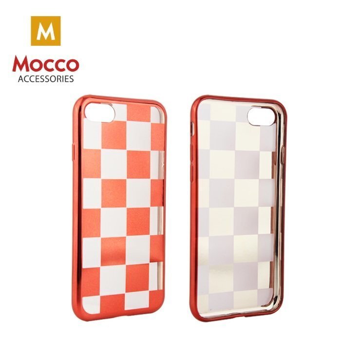 Mocco ElectroPlate Chess Silicone Case for Samsung J530 Galaxy J5 (2017) Red hind ja info | Telefonide kaitsekaaned ja -ümbrised | hansapost.ee