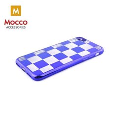 Mocco ElectroPlate Chess Silicone Case for Samsung A320 Galaxy A3 (2017) Blue цена и информация | Чехлы для телефонов | hansapost.ee