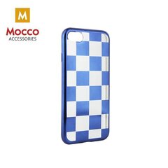 Mocco ElectroPlate Chess Silicone Case for Samsung A320 Galaxy A3 (2017) Blue цена и информация | Чехлы для телефонов | hansapost.ee