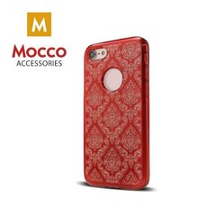 Mocco Ornament Back Case Silicone Case for Apple iPhone X Red hind ja info | Telefonide kaitsekaaned ja -ümbrised | hansapost.ee