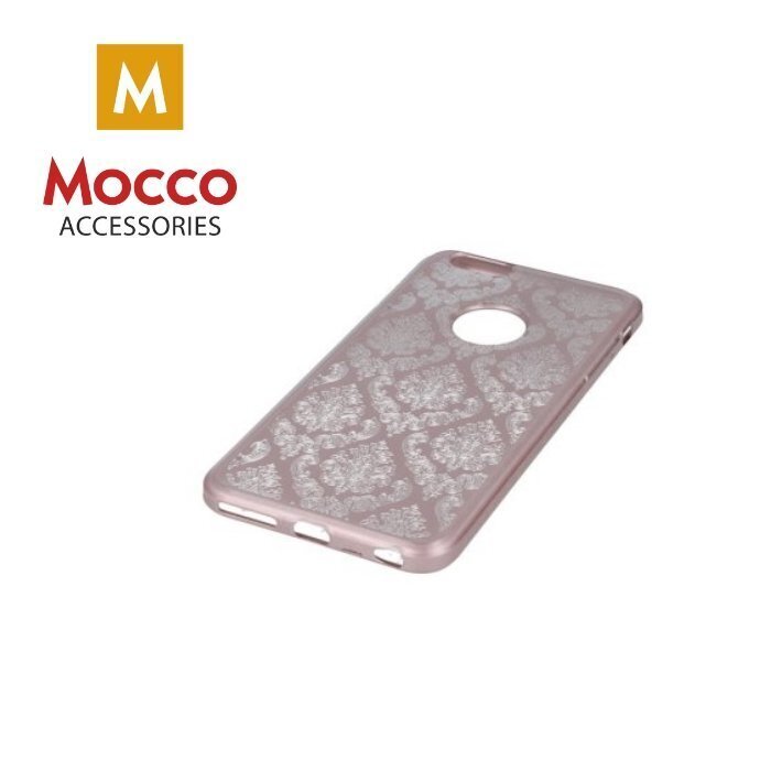 Mocco Ornament Back Case Silicone Case for Apple iPhone X Rose Gold цена и информация | Telefonide kaitsekaaned ja -ümbrised | hansapost.ee