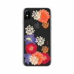 FLAVR Real 3D Flowers Amelia Premium Ultra Thin Case With Hand Made Real Flowers For Apple iPhone X hind ja info | Telefonide kaitsekaaned ja -ümbrised | hansapost.ee