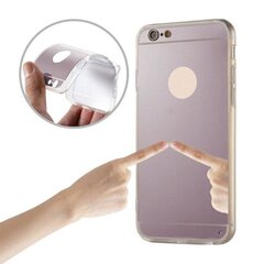 Kaitseümbris Mocco Mirror Silicone sobib Samsung G920 Galaxy S6, roosa hind ja info | Telefonide kaitsekaaned ja -ümbrised | hansapost.ee