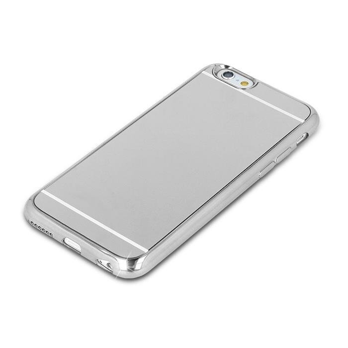Kaitseümbris Mocco Mirror Silicone sobib Samsung G920 Galaxy S6, hõbedane цена и информация | Telefonide kaitsekaaned ja -ümbrised | hansapost.ee