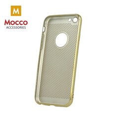Kaitseümbris Mocco Luxury Silicone sobib Samsung G930 Galaxy S7, kuldne цена и информация | Чехлы для телефонов | hansapost.ee
