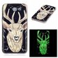 Telefoni ümbris Mocco Fashion Case Glow in The Dark Deer, sobib Samsung J730 Galaxy J7 (2017) telefonile hind ja info | Telefonide kaitsekaaned ja -ümbrised | hansapost.ee