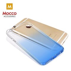 Telefoni ümbris Mocco Gradient Back Case, sobib Samsung G955 Galaxy S8 Plus telefonile, läbipaistev-sinine цена и информация | Чехлы для телефонов | hansapost.ee