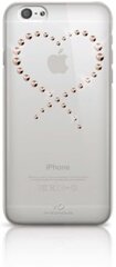 Kaitseümbris White Diamonds Eternity Crystal Case, sobib Apple iPhone 6 / 6S telefonile, läbipaistev, kuldsete kristallidega   hind ja info | Telefonide kaitsekaaned ja -ümbrised | hansapost.ee