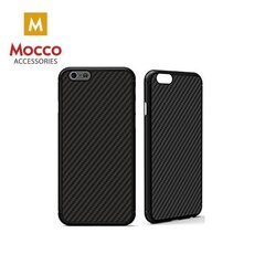 Kaitseümbris Mocco Carbon, sobib Samsung N950 Galaxy Note 8 telefonile, must hind ja info | Telefonide kaitsekaaned ja -ümbrised | hansapost.ee