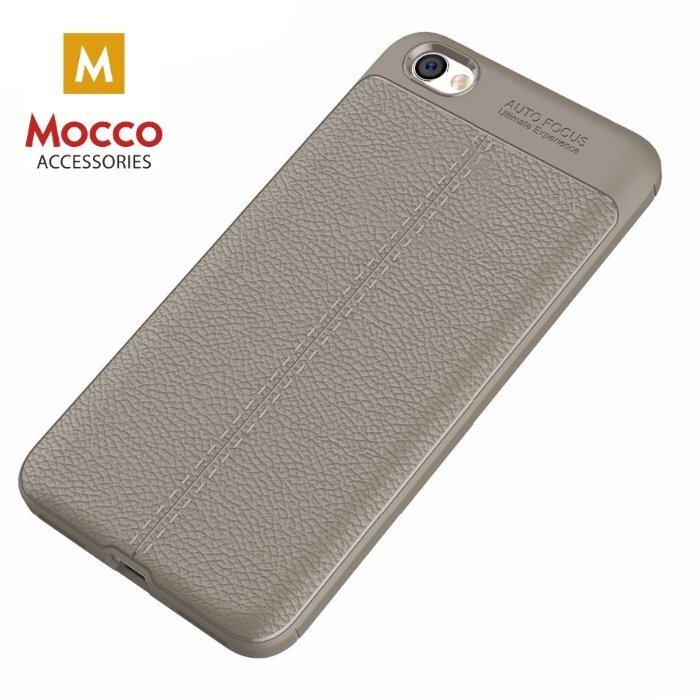 Kaitseümbris Mocco Litchi Pattern, sobib Xiaomi Redmi Note 5A Prime telefonile, hall цена и информация | Telefonide kaitsekaaned ja -ümbrised | hansapost.ee