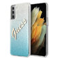 Ümbris Guess telefonile Samsung S21, Glitter Vintage Logo цена и информация | Telefonide kaitsekaaned ja -ümbrised | hansapost.ee