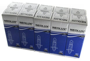 Лампочка Neolux H1, 55W цена и информация | Автомобильная ксеноновая лампа D2R 6000К (Китай) | hansapost.ee