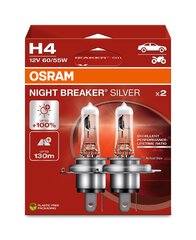 Автомобильная лампа Osram 64193NBS H4 12V 60/55W цена и информация | Автомобильные лампочки | hansapost.ee