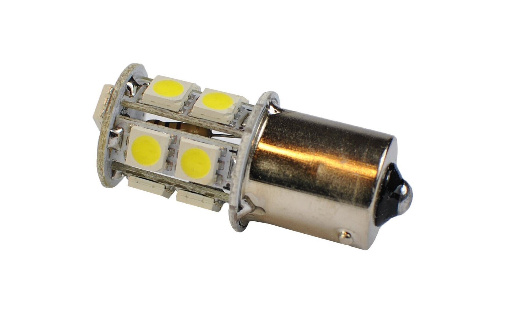LED pirn M-Tech LB060W G18 BA15S 12V, 2 tk цена и информация | Autopirnid | hansapost.ee
